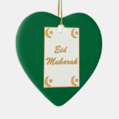 Ornement En Céramique Aïd Moubarak Aïd al Fitr (Droite)