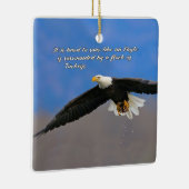 Ornement En Céramique Aigle et dindes (Droite)