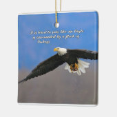 Ornement En Céramique Aigle et dindes (Gauche)