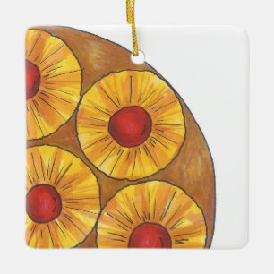 Ornement En Céramique Aiguille Cerise À L'Hauteur Du Gâteau Cuisson