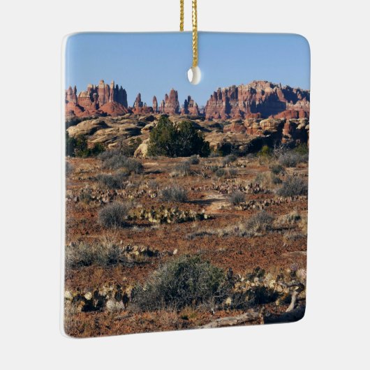 Ornement En Céramique Aiguilles de la piste Pothole Point (Droite)