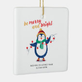 Ornement En Céramique Ajouter votre logo Entreprise Propriétaire Noël (Droite)