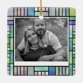 Ornement En Céramique Ajouter votre photo (Dos)