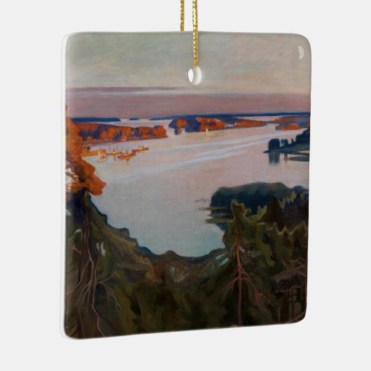 Ornement En Céramique Albert Edelfeel - Vue sur Haikko (Droite)