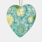 Ornement En Céramique Algues - fractale (Gauche)