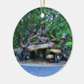 Ornement En Céramique Alice au pays des merveilles - Central Park NYC #2 (Gauche)