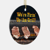 Ornement En Céramique Allumez le Grill ! (Droite)