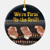 Ornement En Céramique Allumez le Grill ! (Dos)