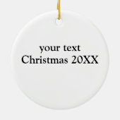 Ornement En Céramique Amants végétariens de légumes végétariens (Dos)