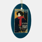 Ornement En Céramique Ambassadeurs, Artistide Bruant par Toulouse Lautre (Droite)