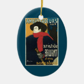 Ornement En Céramique Ambassadeurs, Artistide Bruant par Toulouse Lautre (Devant)