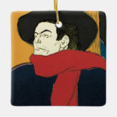 Ornement En Céramique Ambassadeurs, Artistide Bruant par Toulouse Lautre (Devant)