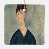Ornement En Céramique Amedeo Modigliani - Chanteur de café (Dos)