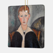 Ornement En Céramique Amedeo Modigliani - Garçon en Sailor (Gauche)