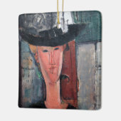 Ornement En Céramique Amedeo Modigliani - Madame Pompadour (Gauche)