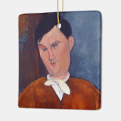 Ornement En Céramique Amedeo Modigliani - Monsieur Deleu (Gauche)