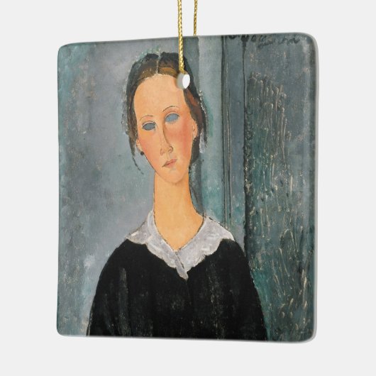 Ornement En Céramique Amedeo Modigliani - Serveuse (Gauche)