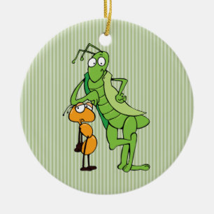 Ornement En Céramique Amis d'insecte