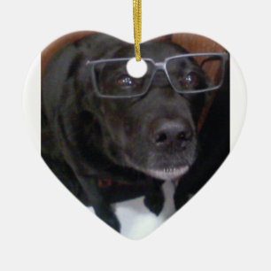 Ornement En Céramique Amour de chiot