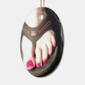 ORNEMENT EN CÉRAMIQUE AMOUR DE PIED (Gauche)