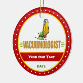 Ornement En Céramique Amoureux de Vacuu,m (Gauche)