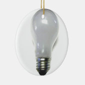 Ornement En Céramique Ampoule incandescente interdite (Droite)