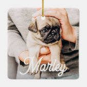 Ornement En Céramique Amusants Moderne Simple Personnalisé Animaux de co (Dos)