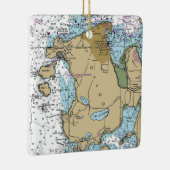 Ornement En Céramique Anacortes WA Fidalgo (Droite)