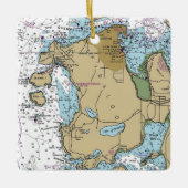 Ornement En Céramique Anacortes WA Fidalgo (Devant)