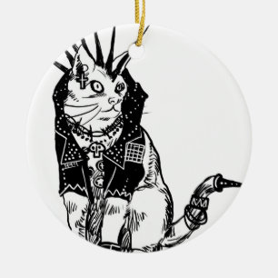 Ornement En Céramique Anarkitty au R-U