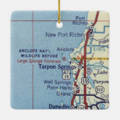 Ornement En Céramique Ancien Tarpon Springs (Dos)