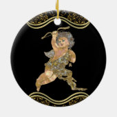 Ornement En Céramique Ange d'amour (Dos)