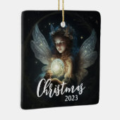 Ornement En Céramique Ange de Noël (Droite)