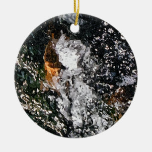 ORNEMENT EN CÉRAMIQUE ANGEL