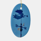 ORNEMENT EN CÉRAMIQUE ANGEL BLOWING HORN (Droite)