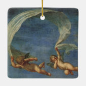 Ornement En Céramique Angels Détail d'Adonis Dirigé par des Cupidons par (Dos)