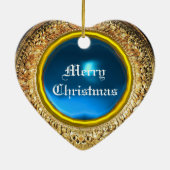 Ornement En Céramique Angels et Immaculée Conception de Vierge, Coeur (Dos)