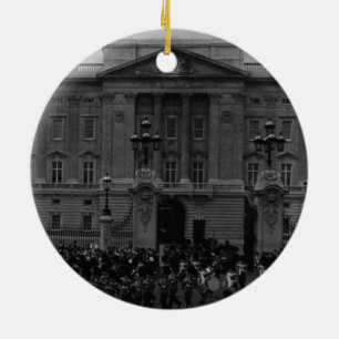Ornement En Céramique Angleterre vintage Londres Garde royale Palais Buc