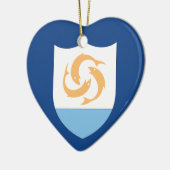 Ornement En Céramique Anguilla (Gauche)