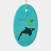 Ornement En Céramique Animaux marins (Droite)