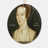 Ornement En Céramique Anne Boleyn (Gauche)