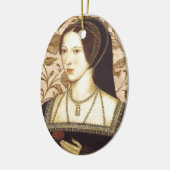 Ornement En Céramique Anne Boleyn (Gauche)