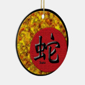 Ornement En Céramique Année du serpent : 2001, 2013 (Droite)