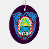 Ornement En Céramique Anniversaire de Noël Argentine (Droite)