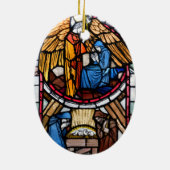 Ornement En Céramique Annonciation et anniversaire de naissance (Dos)