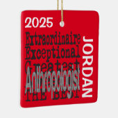 Ornement En Céramique Anthropologist Extraordinaire CUSTOM (Droite)