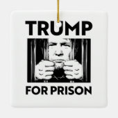 Ornement En Céramique Anti-Trump (Dos)