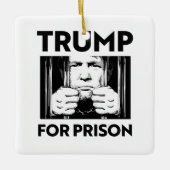 Ornement En Céramique Anti-Trump (Devant)