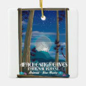 Ornement En Céramique Apache-Sitgreaves National Forest (Devant)