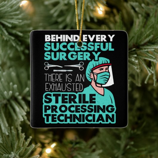 Ornement En Céramique Appréciation technique du technicien de traitement (Arbre)